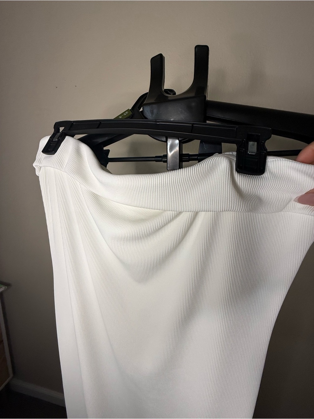 White Strapless Bodycon Maxi Dress - Picture 6 of 11